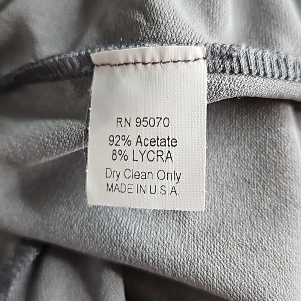 Weston Wear Stretchy Mini Skirt in Grey NWT Size Small